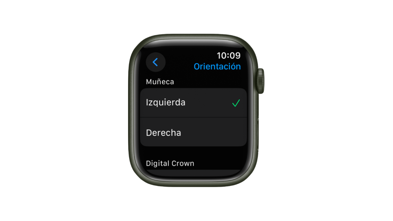 Cómo cambiar el idioma y la orientación en tu Apple Watch