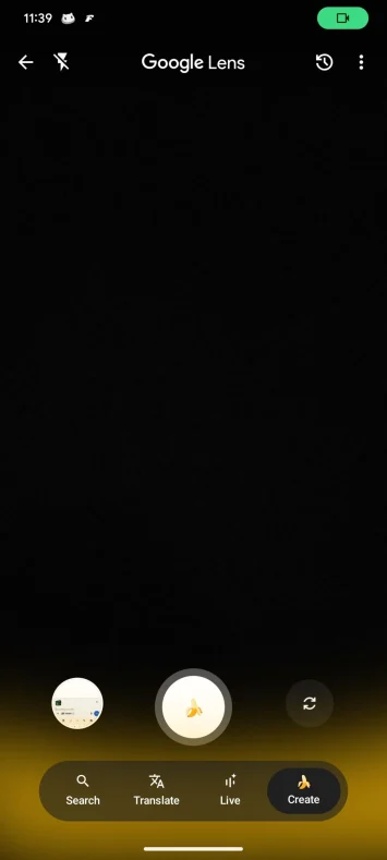 Nano Banana AI attēlu rediģēšana Google objektīvs 1