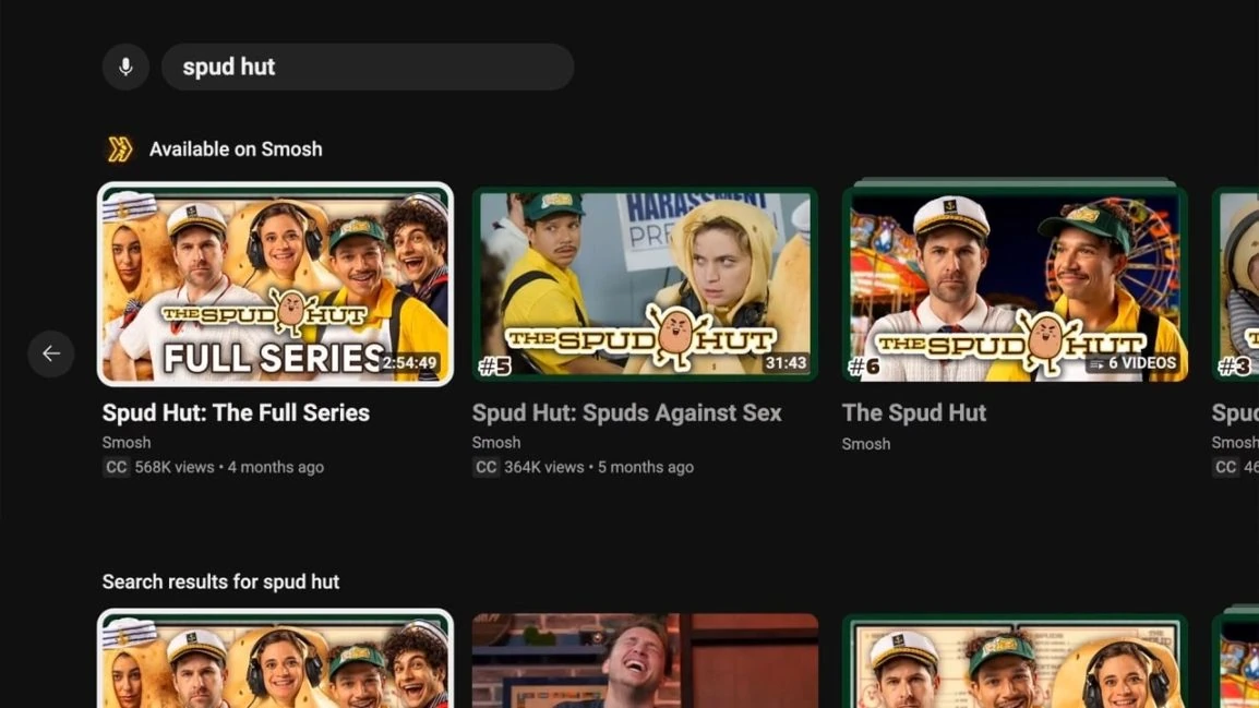 YouTube kontekstuālā meklēšana