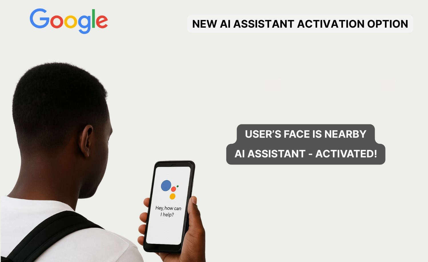Google Gemini AI palīgs drīz var aktivizēt līdz sejas tuvumam