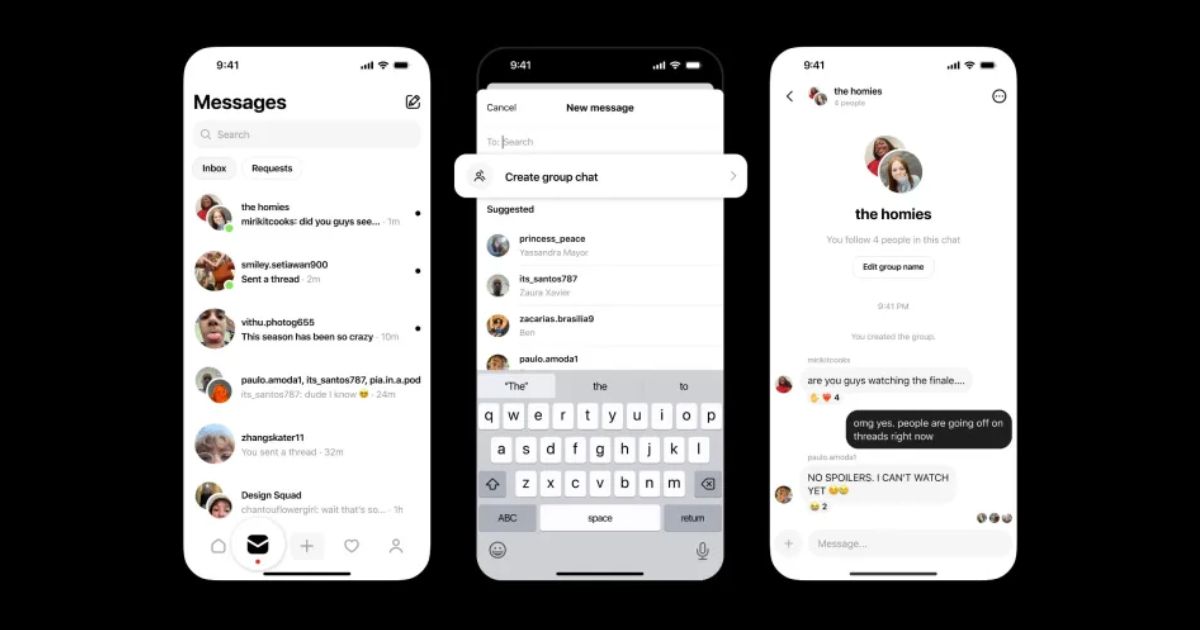 Pavedienu grupas DM tagad ļauj tērzēšanai pievienot līdz 50 personām