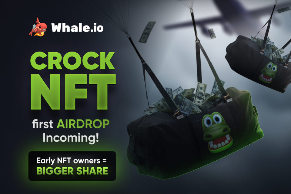 Whale.io apstiprina pirmo Airdrop, kas paredzēts Crock Dentist NFT turētājiem