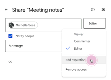 Google diska koplietošanas derīguma termiņš 1 1
