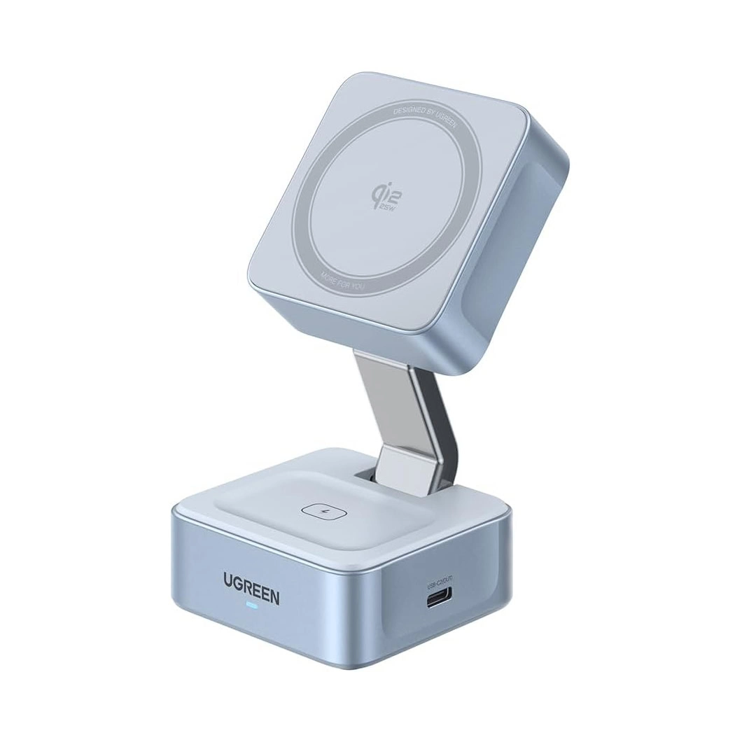 UGREEN MagFlow 2 vienā uzlādes statīvs