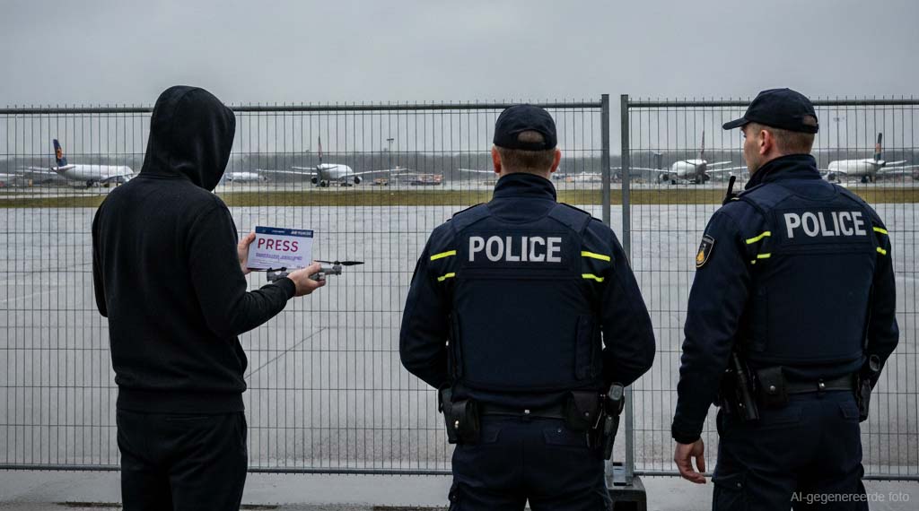 Briseles lidostas tuvumā apstājās divi žurnālisti, konfiscēti bezpilota lidaparāti