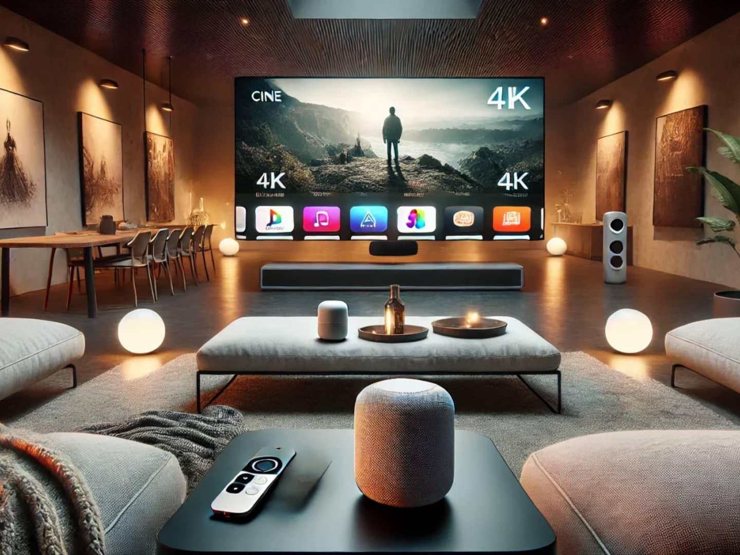Kā iestatīt filmu istabu savā Apple TV