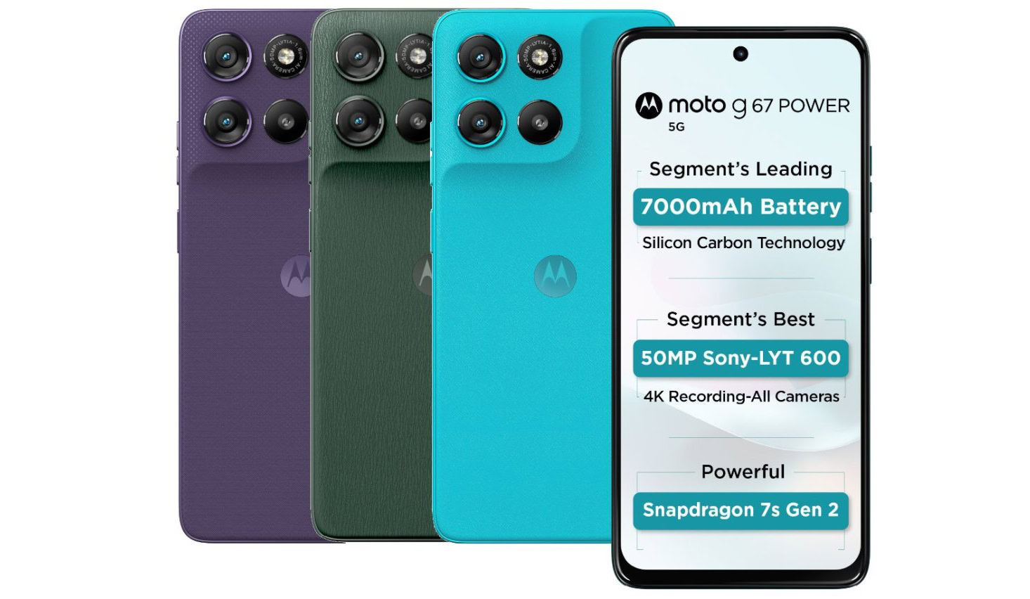 Piedāvājumā Motorola Moto G67 Power