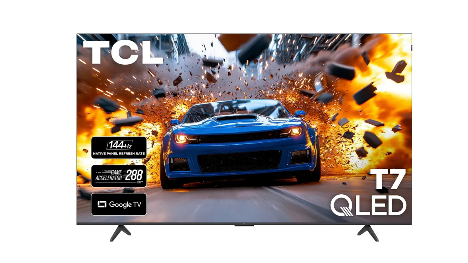 TCL T7 televizoru klāsts piedāvā QLED displeju un Google TV