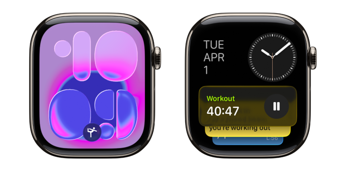 Grupo inteligente widget watchOS 26