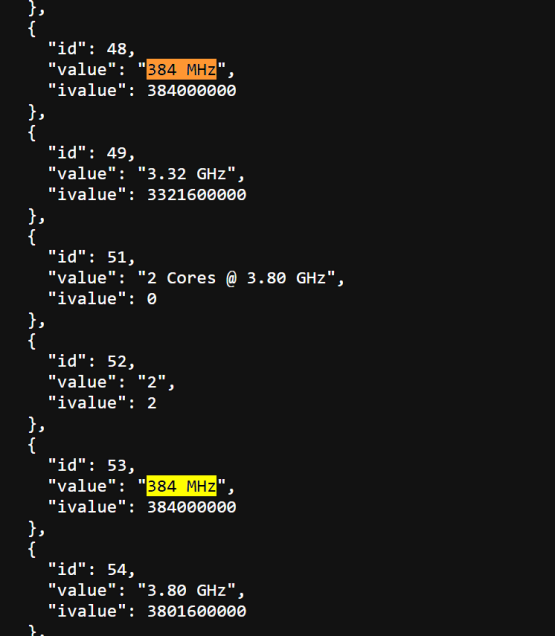 Adreno 829 GPU frekvence