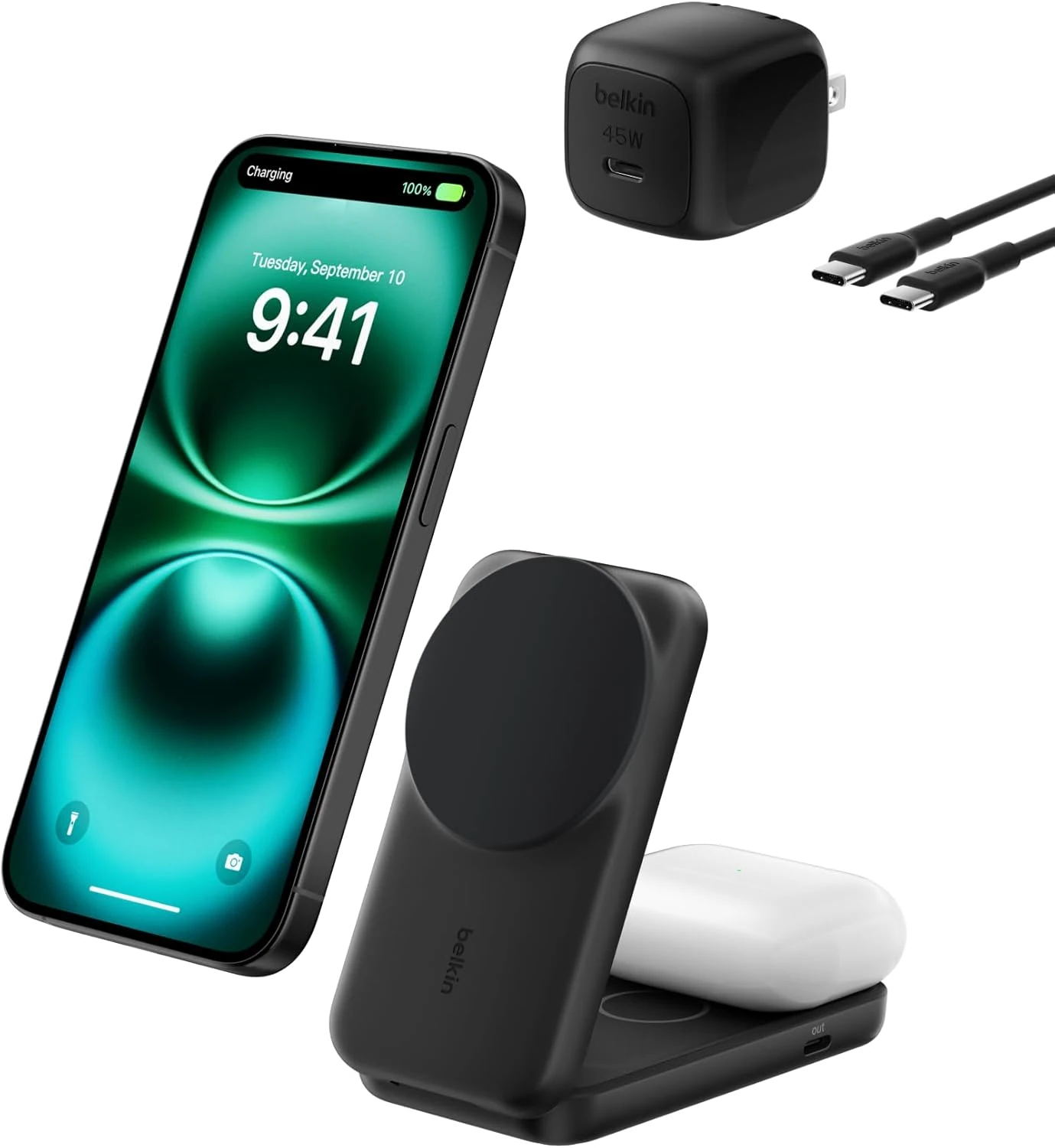 Belkin 2 in 1 25W lādētājs