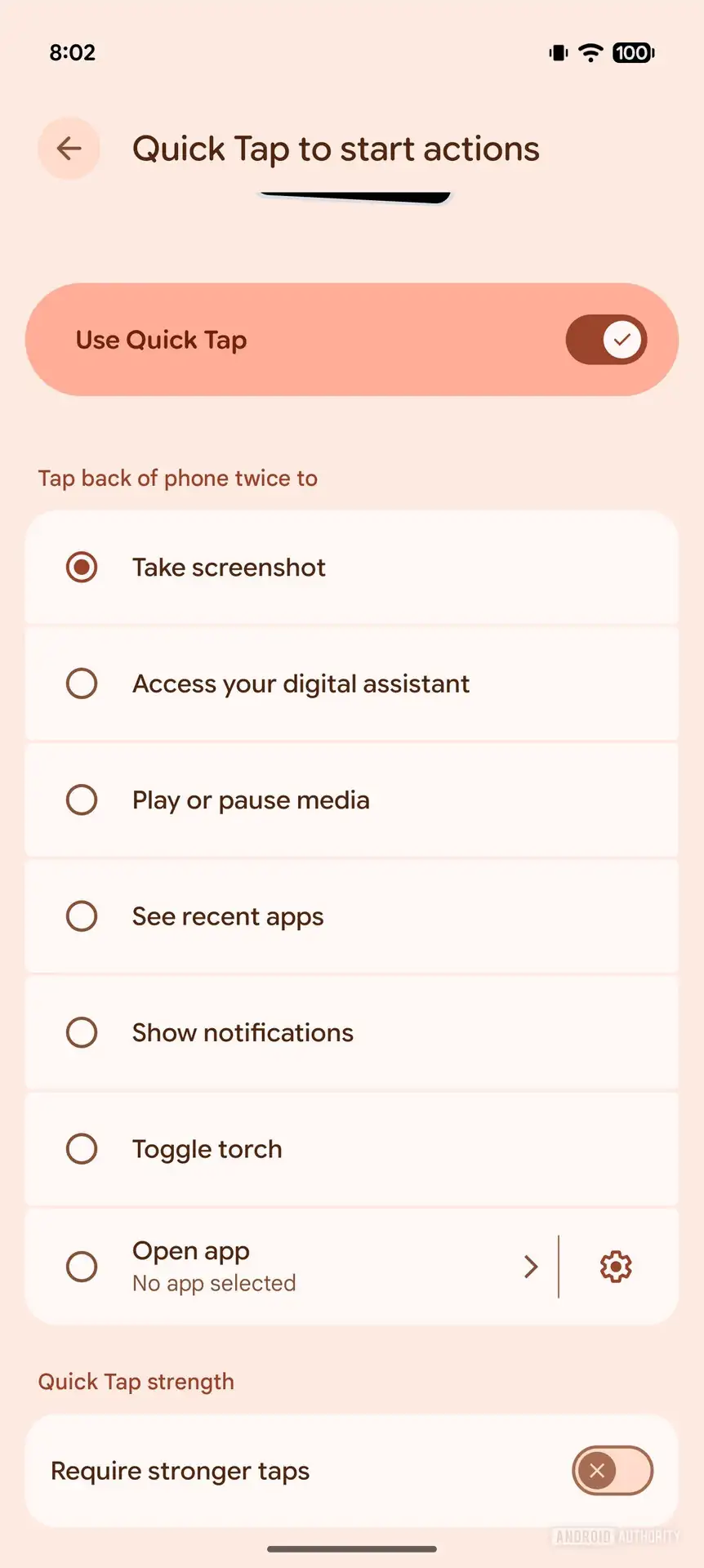 Google Pixel ātrā pieskāriena žesta labojums 2