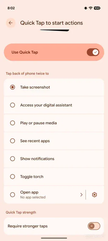 Google Pixel ātrā pieskāriena žesta labojums 2