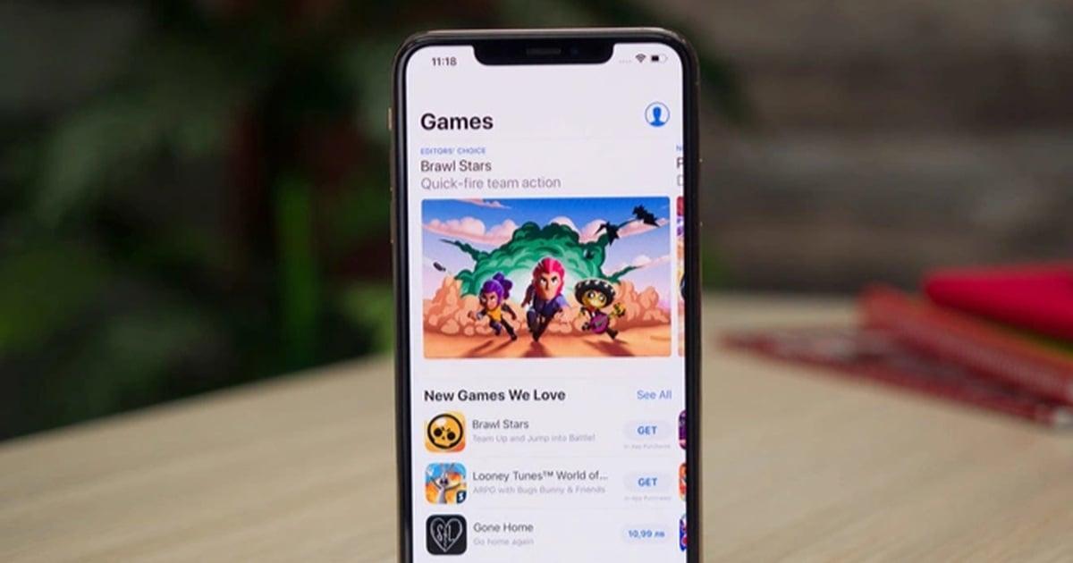 App Store reklāmu saskarne App Store reklāmu saskarne