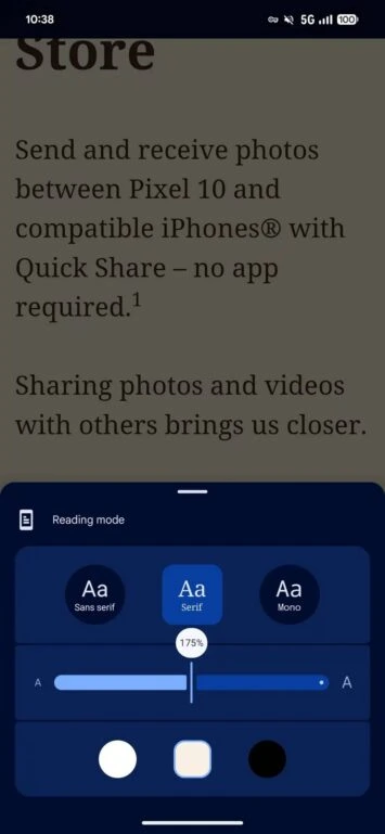 Chrome lasīšanas režīma pārprojektēšana 9to5Google 2