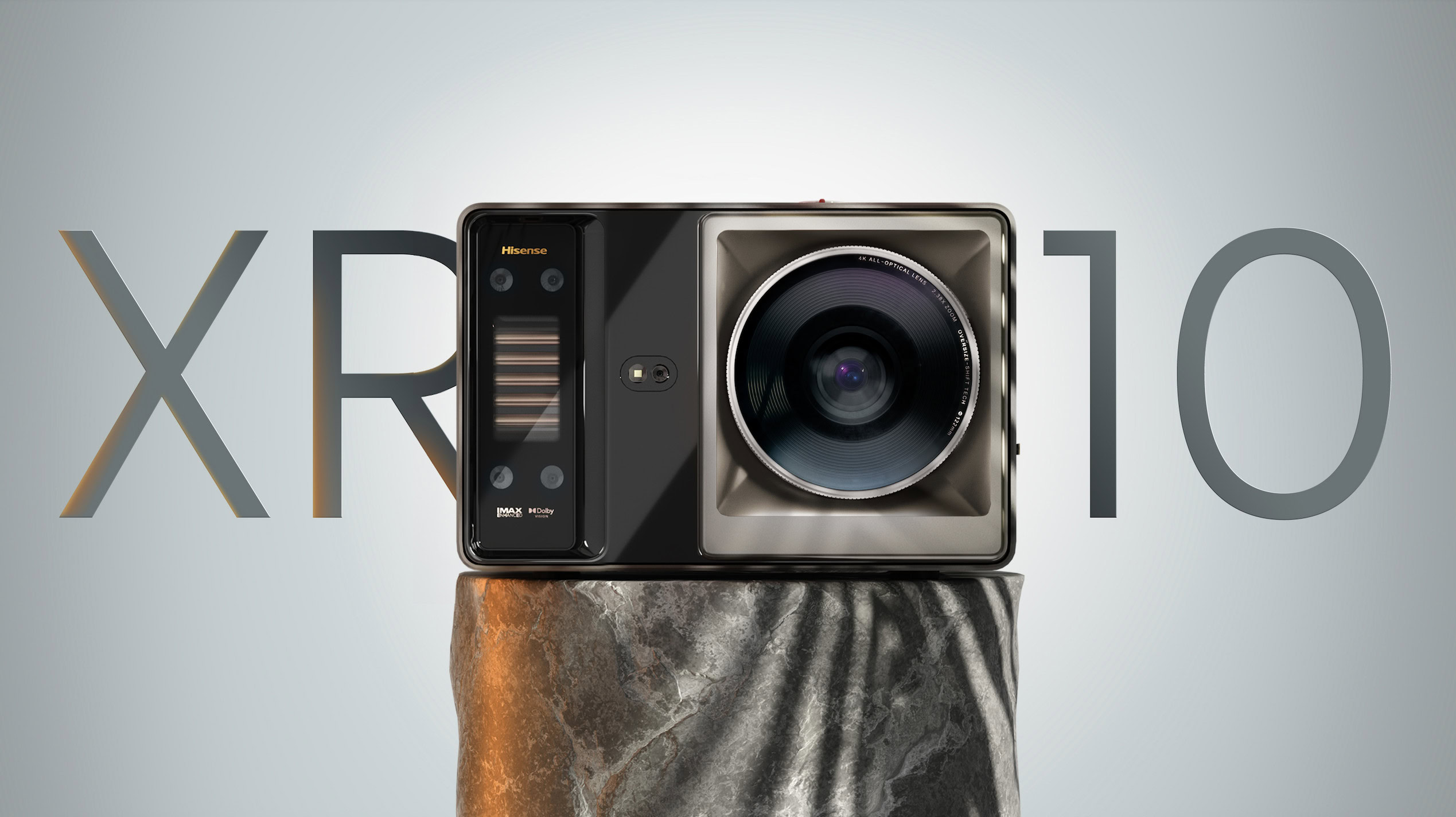 Hisense XR10 kļūst par izcilu CES 2026 ar 300 collu projekcijas jaudu