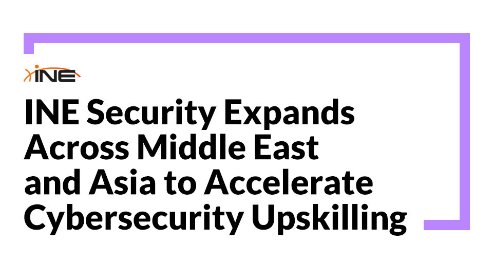 INE drošība izvēršas Tuvajos Austrumos un Āzijā, lai paātrinātu kiberdrošības prasmju uzlabošanu