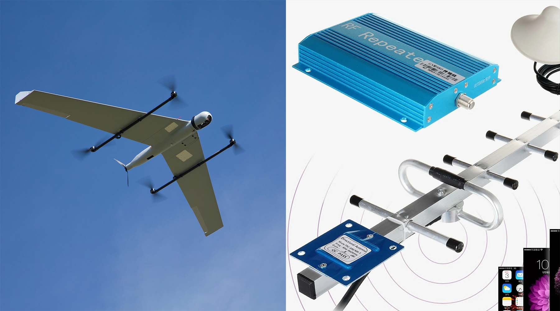 "Krievijas drons" virs militārā objekta netālu no Milānas izrādījās GSM signāla pastiprinātājs
