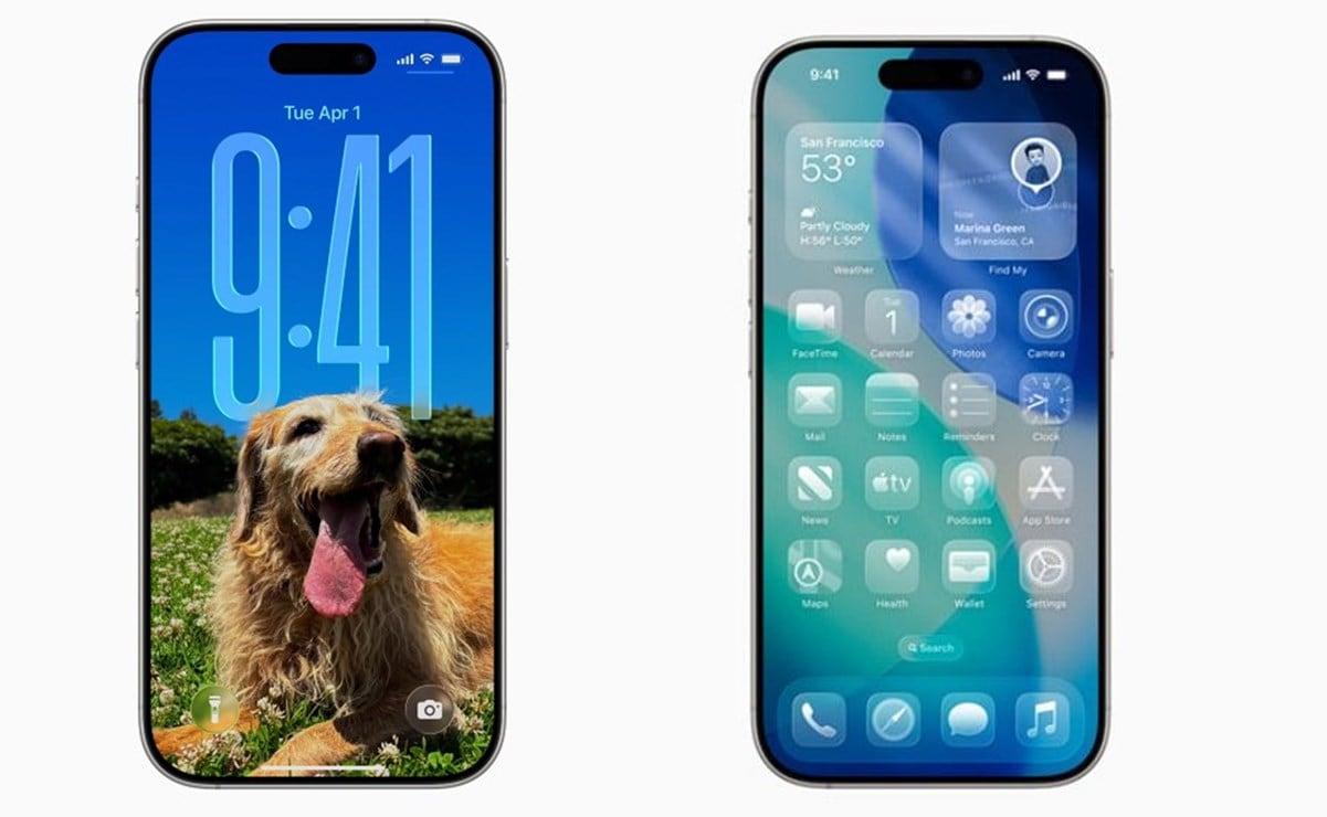 WhatsApp šķidrā stikla saskarne iPhone tālrunī