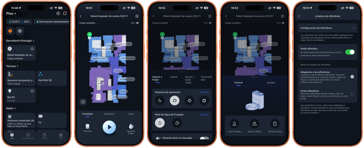 Lietotne Switchbot S20