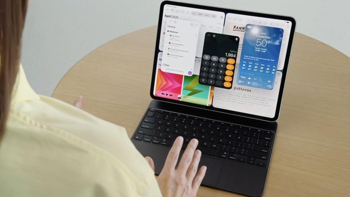 Uzlaboti logi un vairākuzdevumu veikšana operētājsistēmā iPadOS Windows un vairākuzdevumu veikšana operētājsistēmā iPadOS