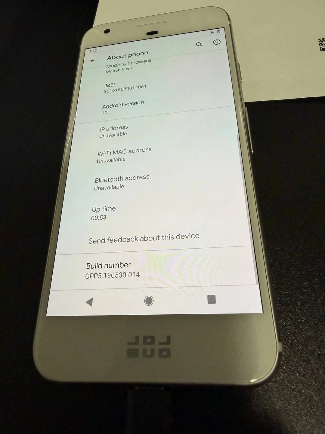 Google Pixel Prototype eBay 2