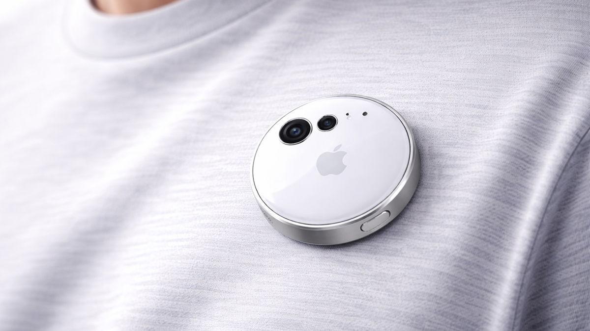 AirTag tipa AI valkājama ierīce