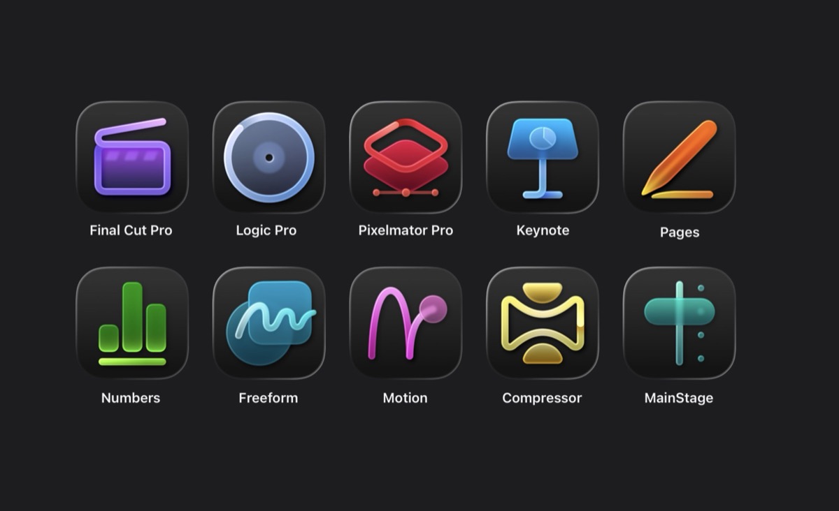 Apple Creator Studio, abonements Apple lietojumprogrammu lietošanai