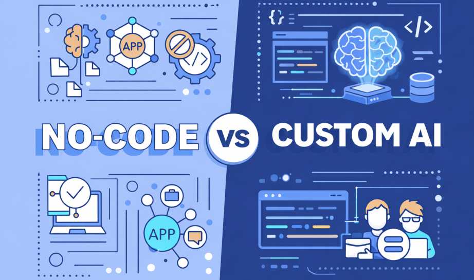 Bezkoda un pielāgotās AI lietotnes: plusi, mīnusi un to, kuru izvēlēties