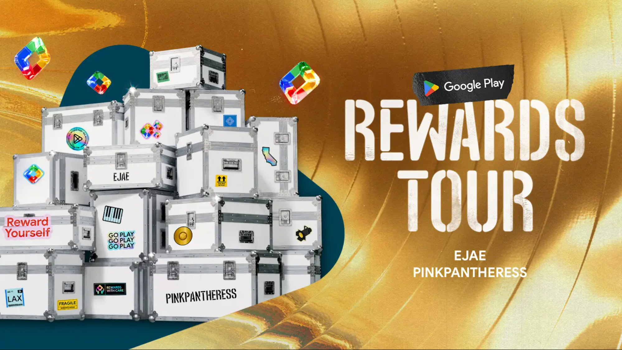 Featured image for Google Play Rewards goes on tour, offers up musical perks and artist merch