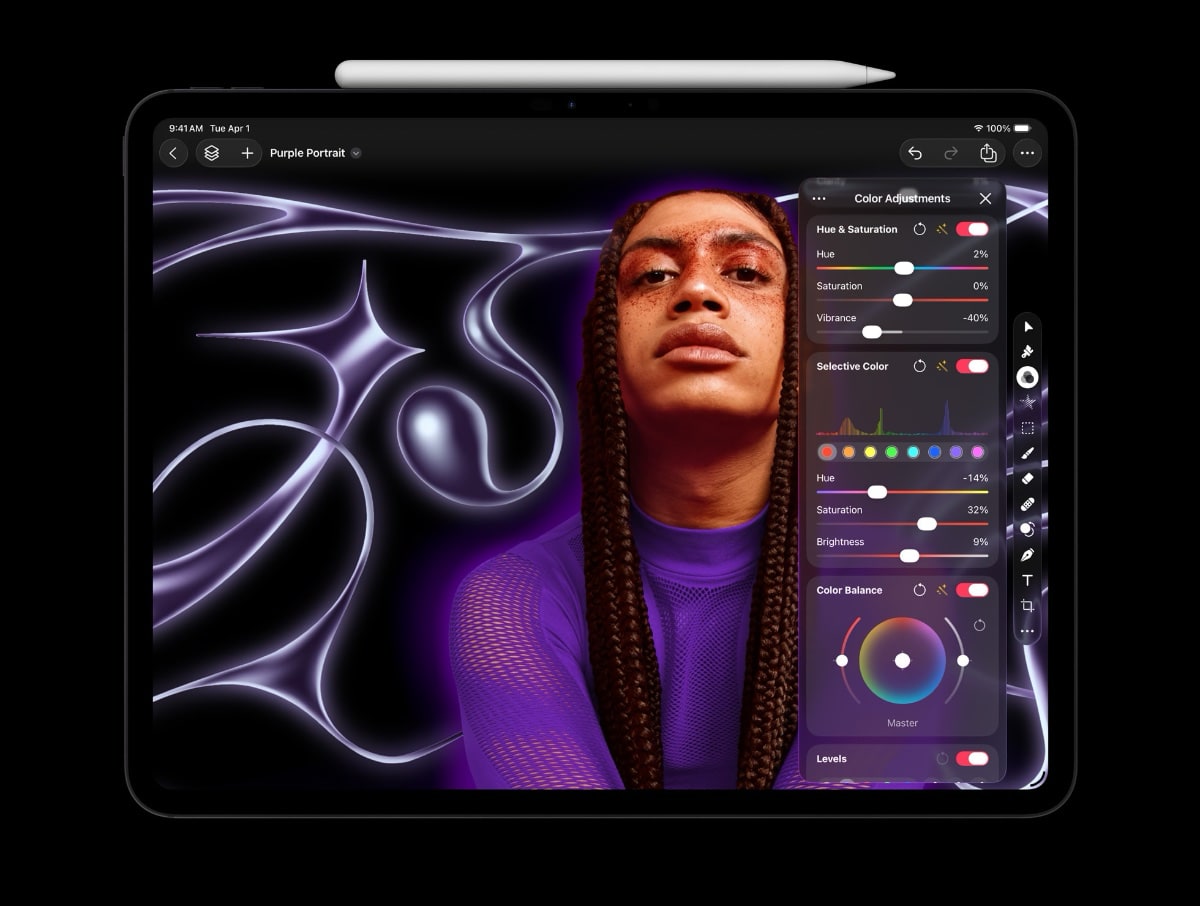 Pixelmator Pro ir pieejams iPad ar visu Mac versijas jaudu