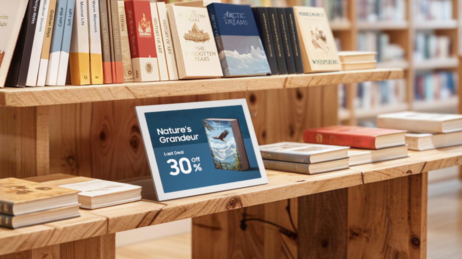 Samsung jaunais 13 collu krāsu e-papīra displejs ir saistīts ar ilgtspējību