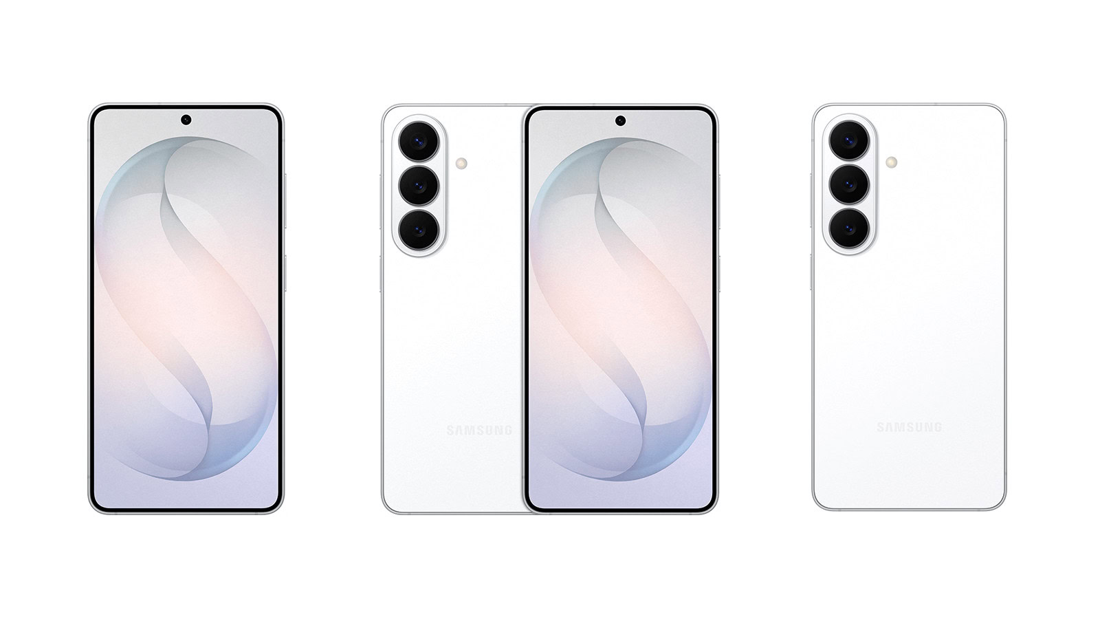 Šis ir baltais Samsung Galaxy S26