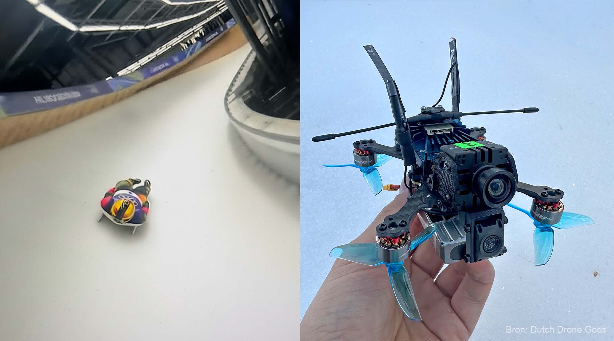 Tas ir aiz iespaidīgajiem FPV bezpilota kadriem ziemas olimpiskajās spēlēs