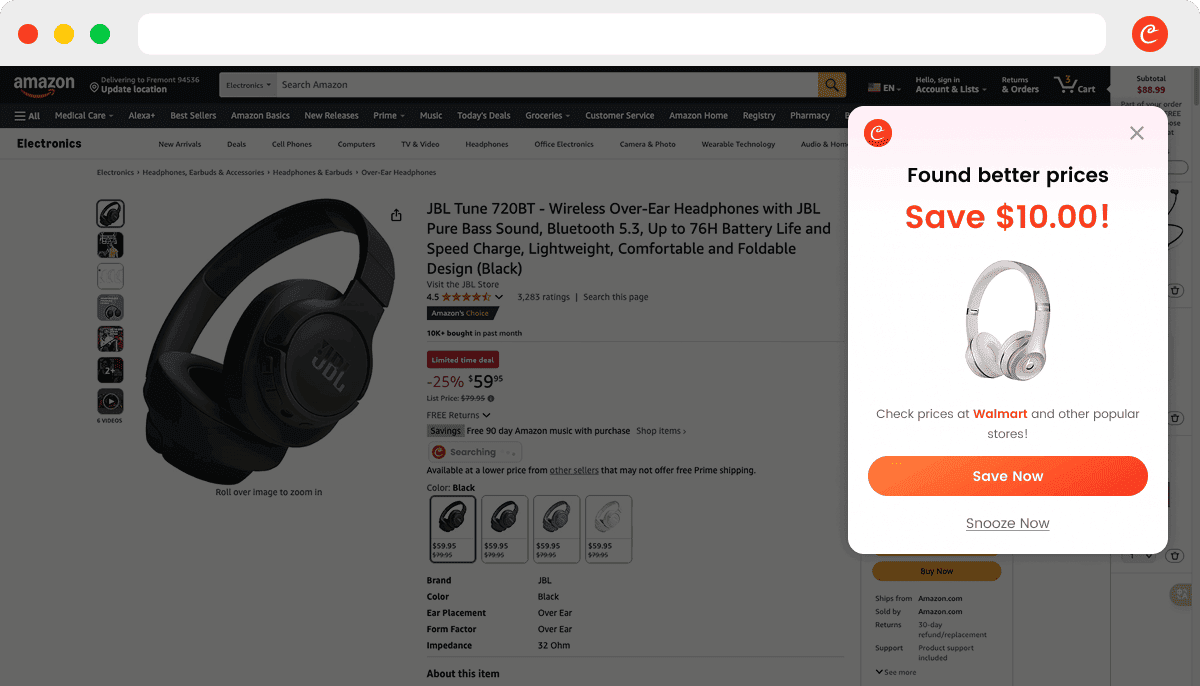 Coupert cenu salīdzinājums