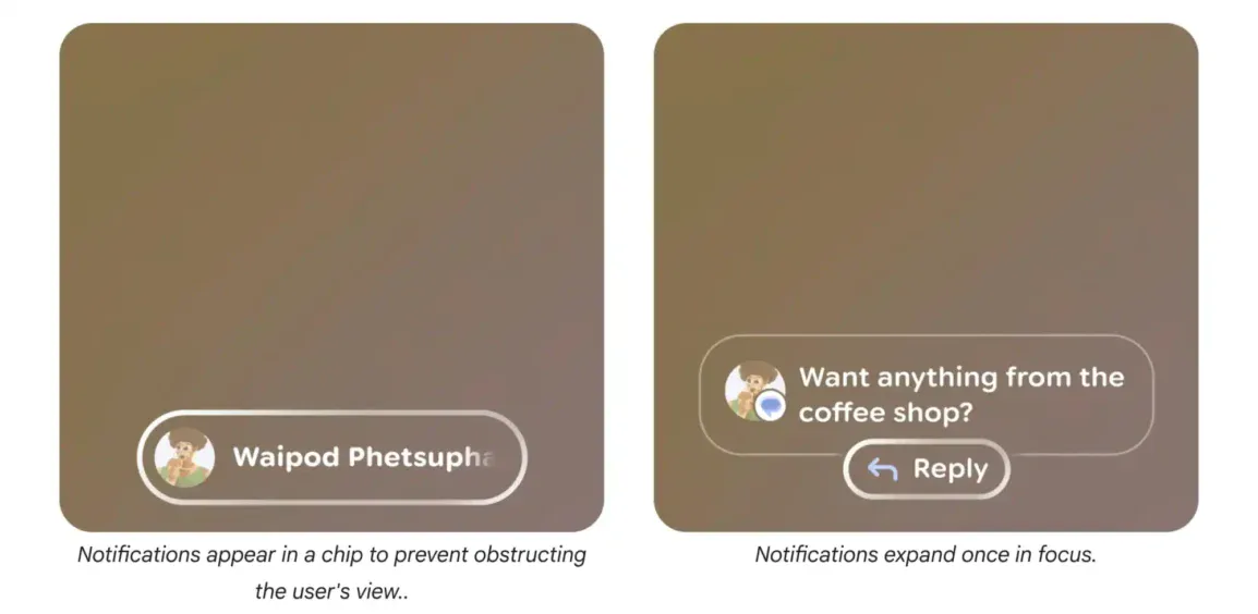 Android XR briļļu žesti kontrolē dokumentāciju 7