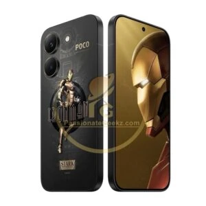 Poco X8 Pro Iron Man Edition renderē 2. noplūdi