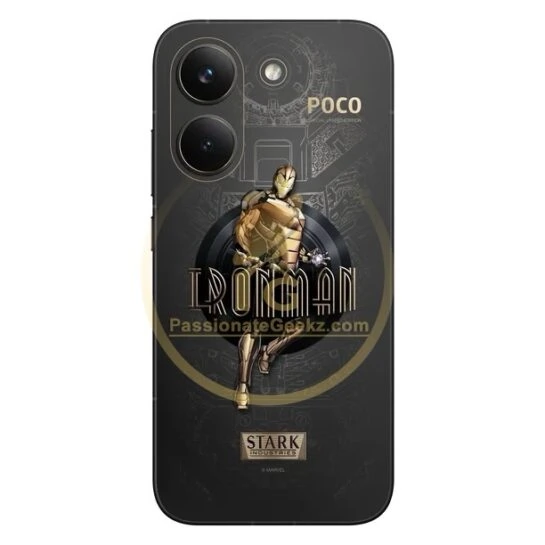 Poco X8 Pro Iron Man Edition renderē noplūdi 4