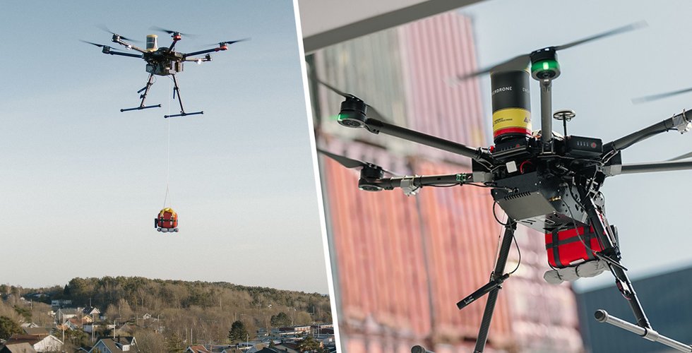 Everdrone paplašinās līdz Stokholmai ar defibrilatora piegādes dronu sistēmu