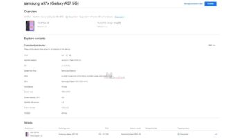 Galaxy A37 Google Play Console 2