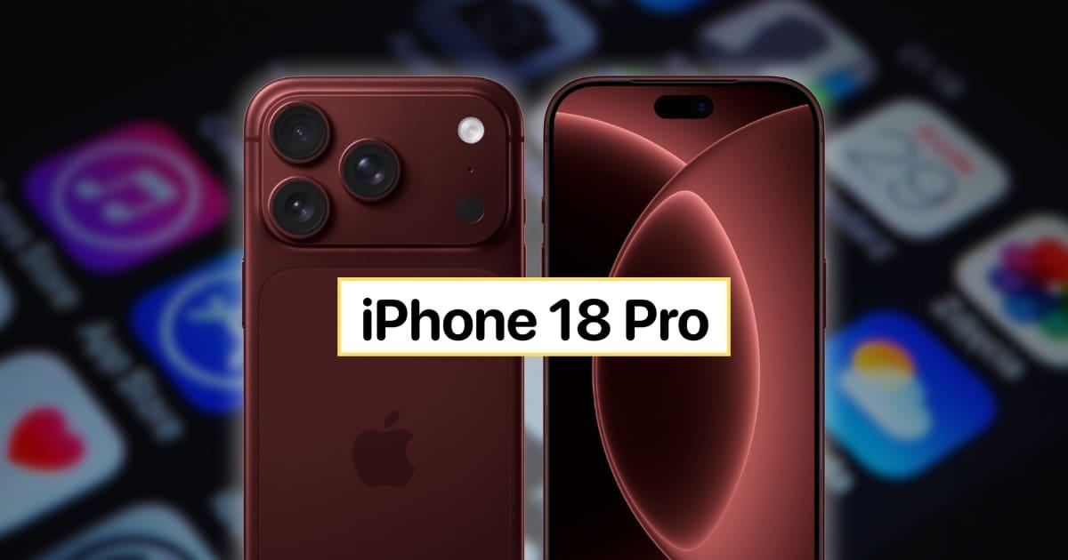 IPhone 18 Pro norāda uz akumulatoru, kas ir tuvu 5100 mAh, un lielāku efektivitāti