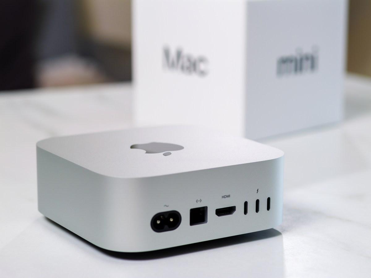 Ābolu rūpnīca Hjūstonā, kas paredzēta Mac mini