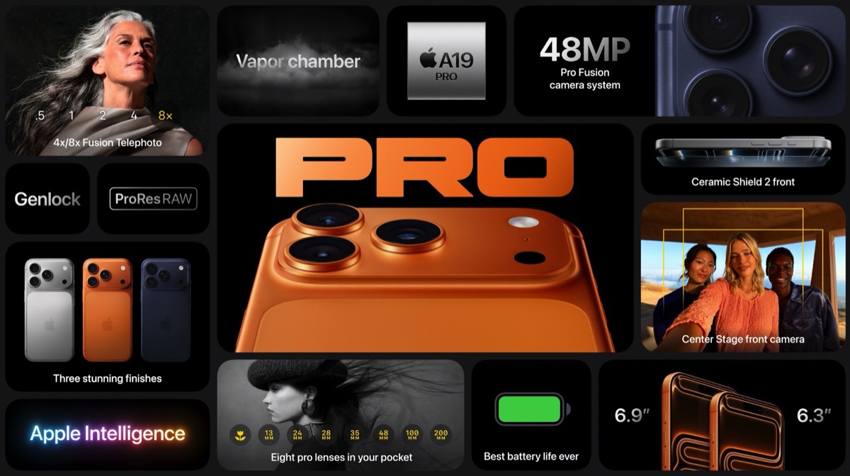 iPhone 17 Pro kopsavilkums