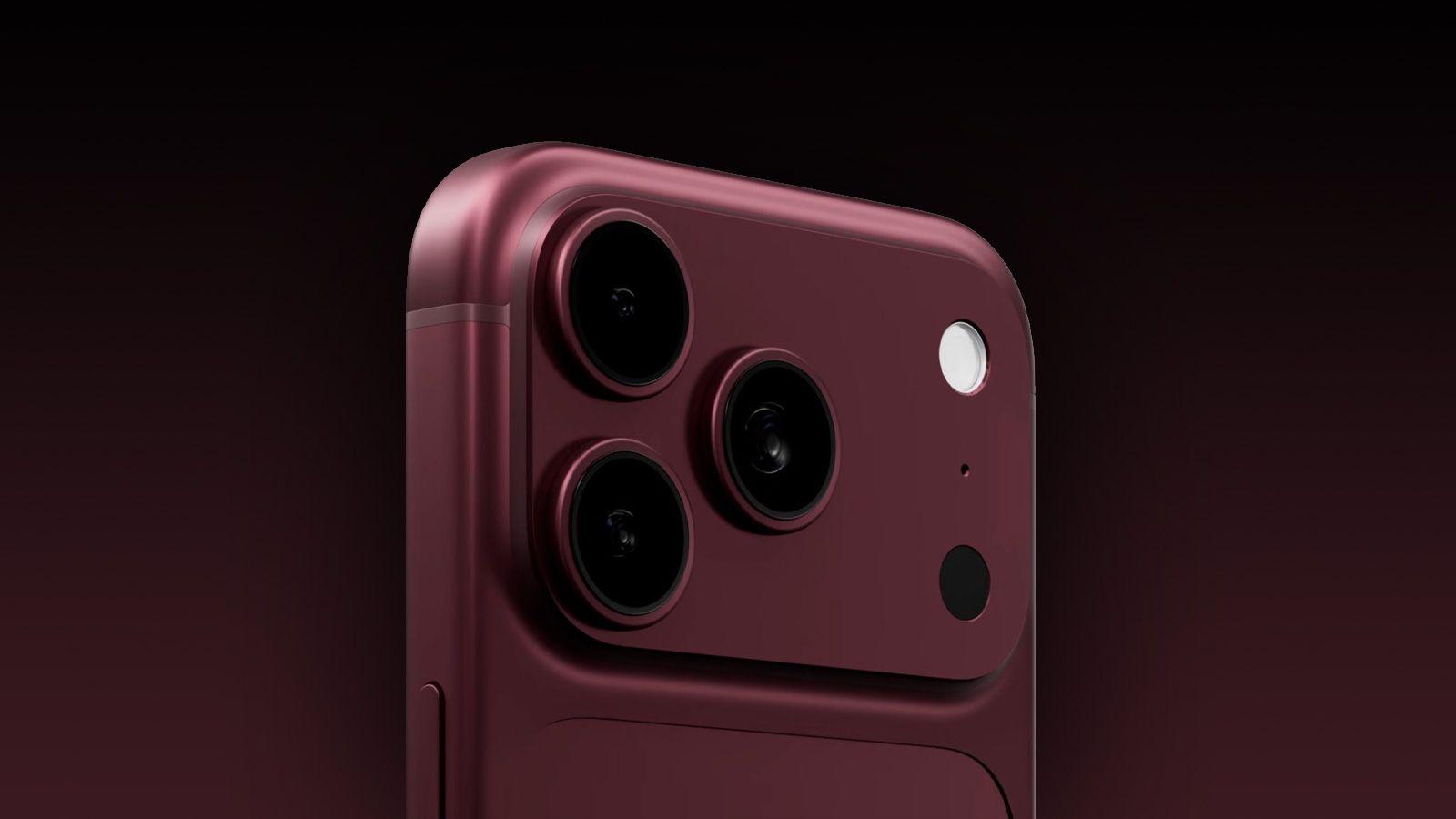 200 megapikseļu iPhone trīskāršās kameras modulis