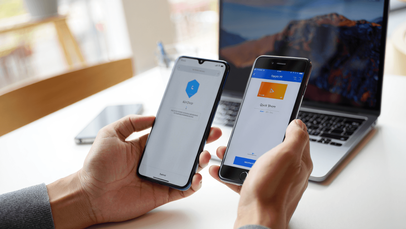 Ātrā kopīgošana un AirDrop ierīcē Galaxy S26