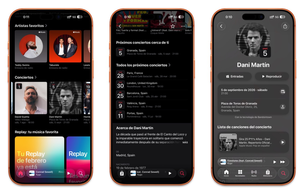 Apple Music uzsāk funkciju, lai sekotu jūsu iecienītāko mākslinieku koncertiem