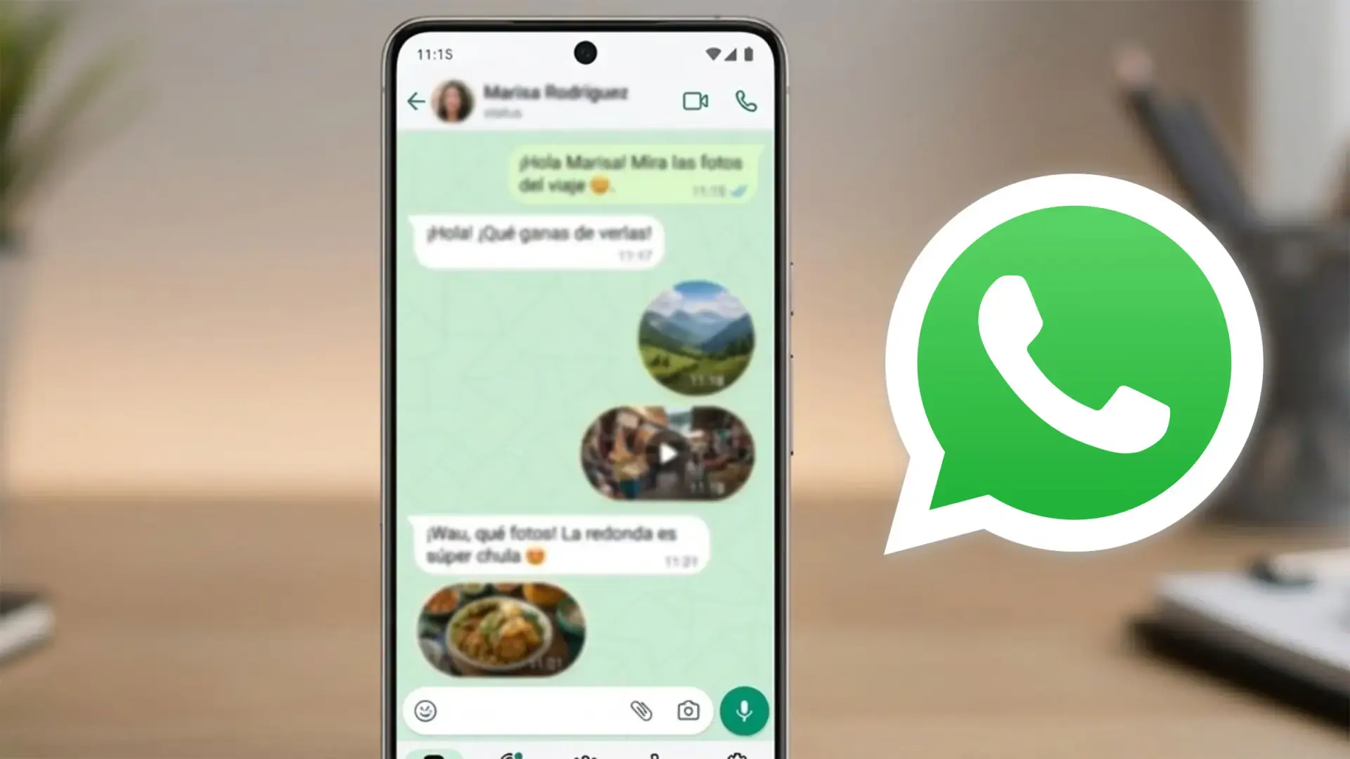 WhatsApp maina ziņojumu noformējumu: tas būs jaunais tērzēšanas izskats