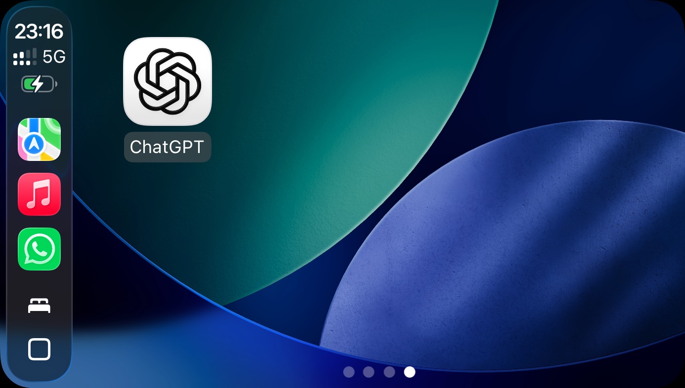 ChatGPT CarPlay