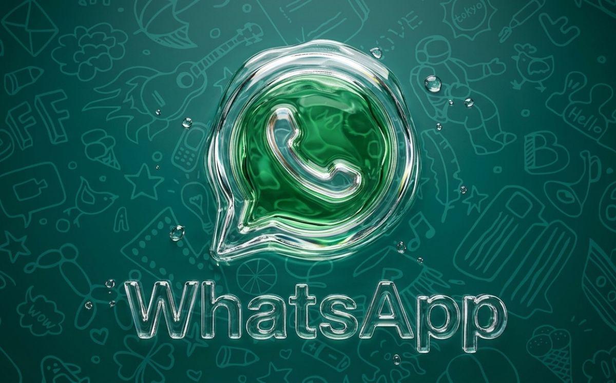 Šķidrā stikla saskarne pakalpojumā WhatsApp