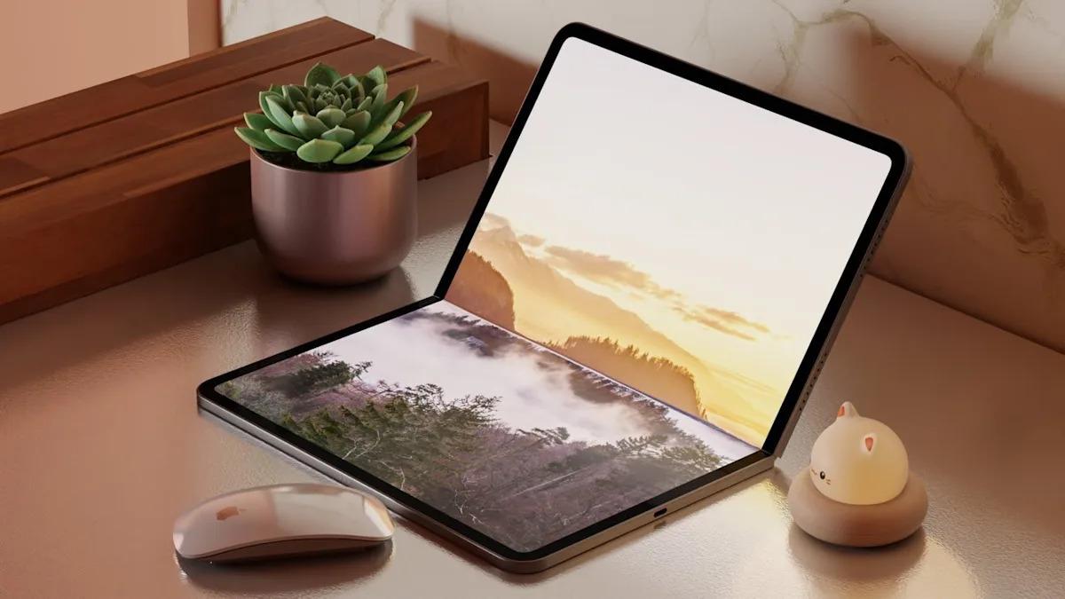 Saliekamā iPad koncepcija